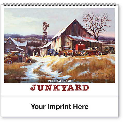 2022 Junkyard Paintings Calendar